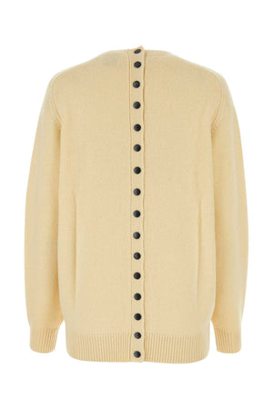 ISABEL MARANT Oversized Wool Blend Sweater in Bright Yellow