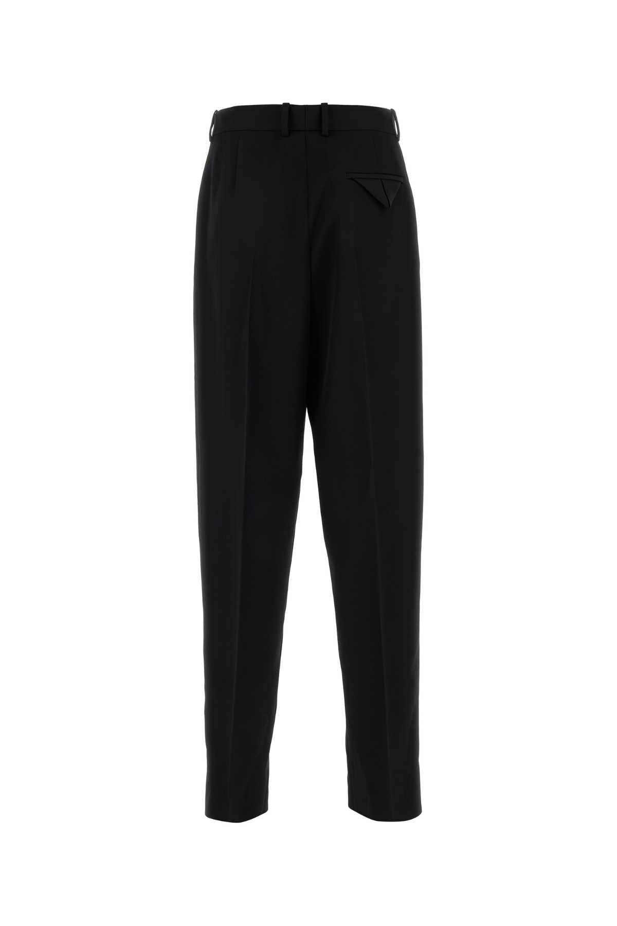 BOTTEGA VENETA Chic Black Wool Pants for Women