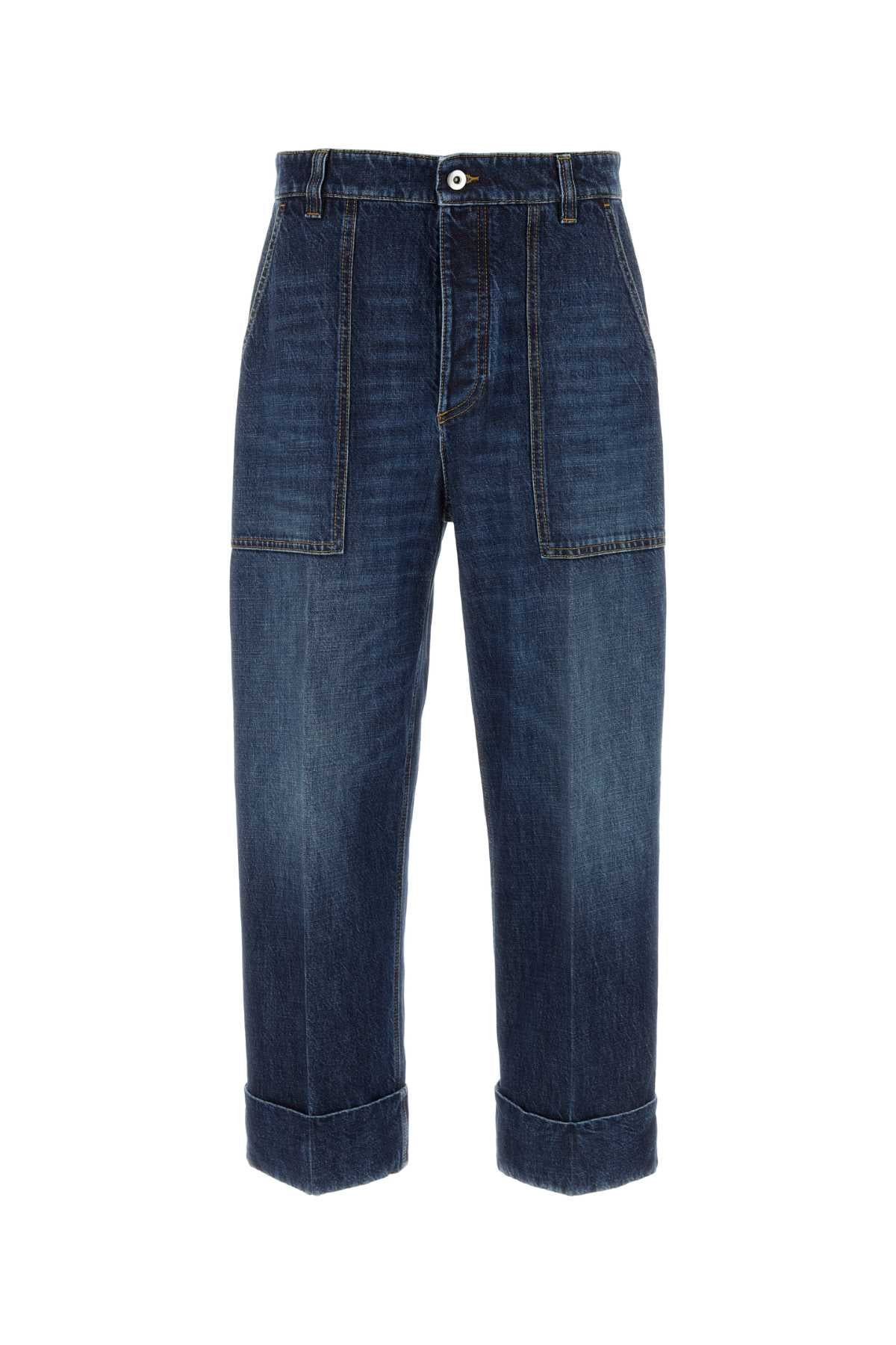 BOTTEGA VENETA Chic Blue Denim Jeans for Women