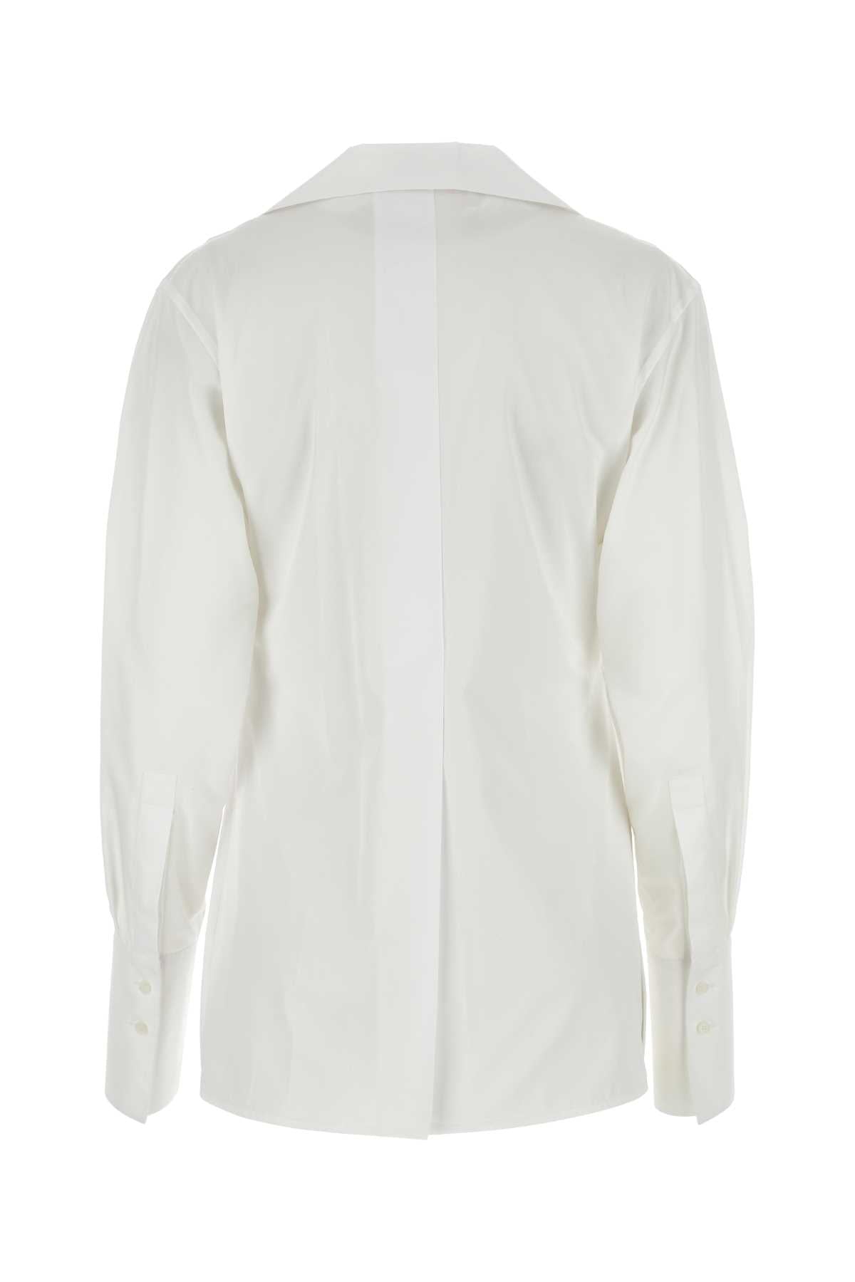 GIVENCHY Classic White Poplin Shirt for Women