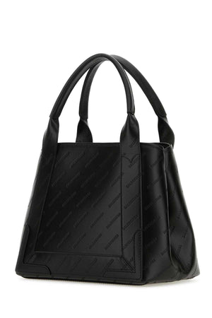 BALENCIAGA Leather Basket Handbag - 32 cm x 24 cm x 18 cm