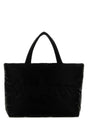 SAINT LAURENT Black Nylon Shopping Handbag - 41 cm x 34 cm x 17 cm