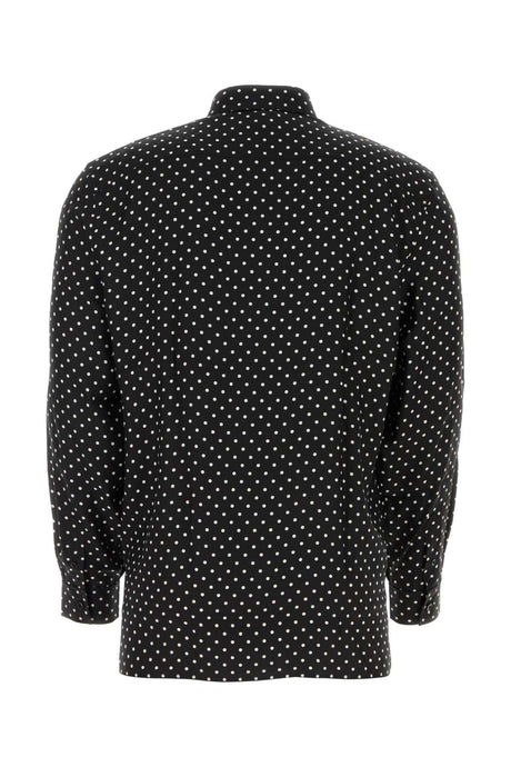 SAINT LAURENT Stylish Printed Silk Shirt for Men - 24S