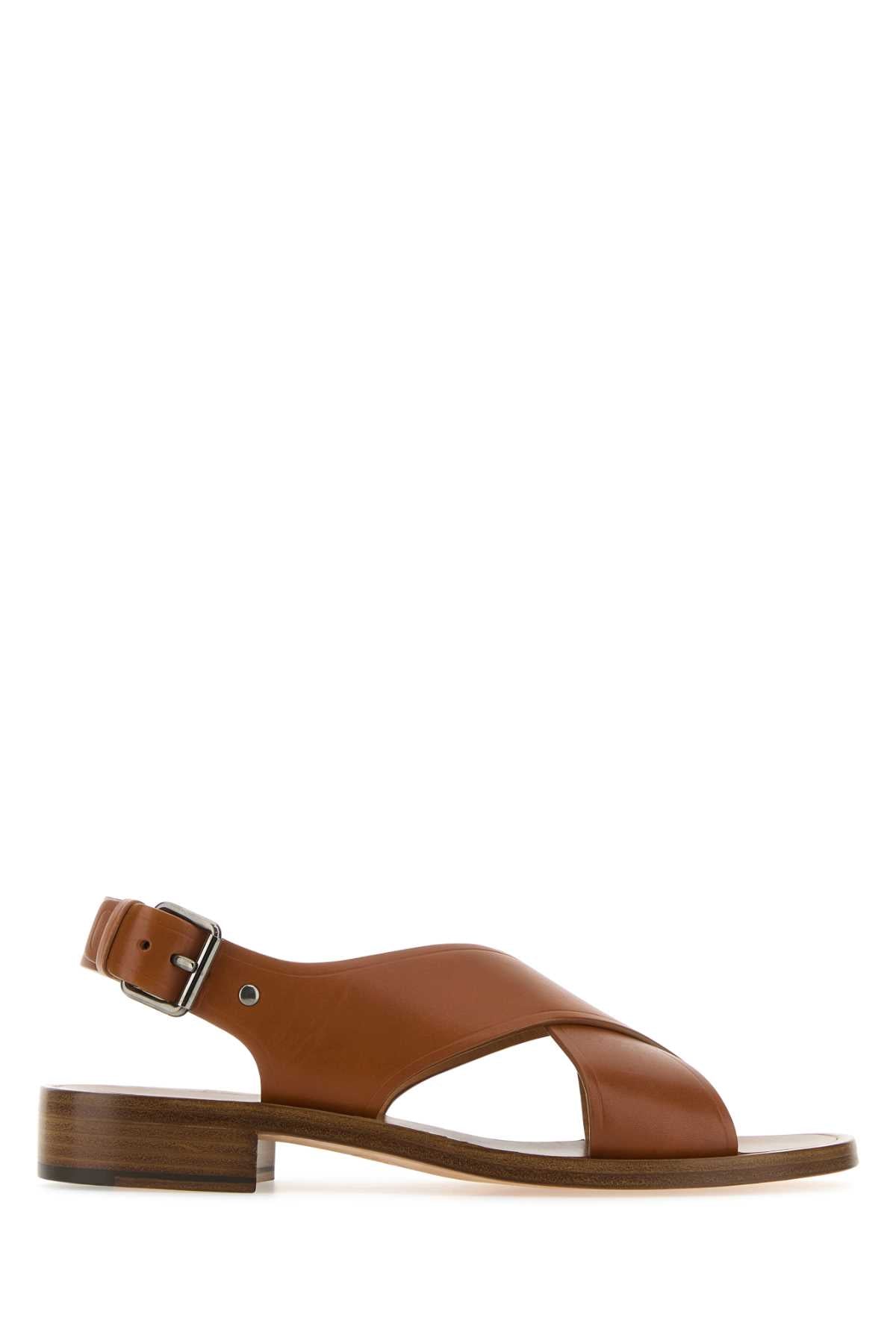 CHURCH'S Elegant Calf Leather Sandals