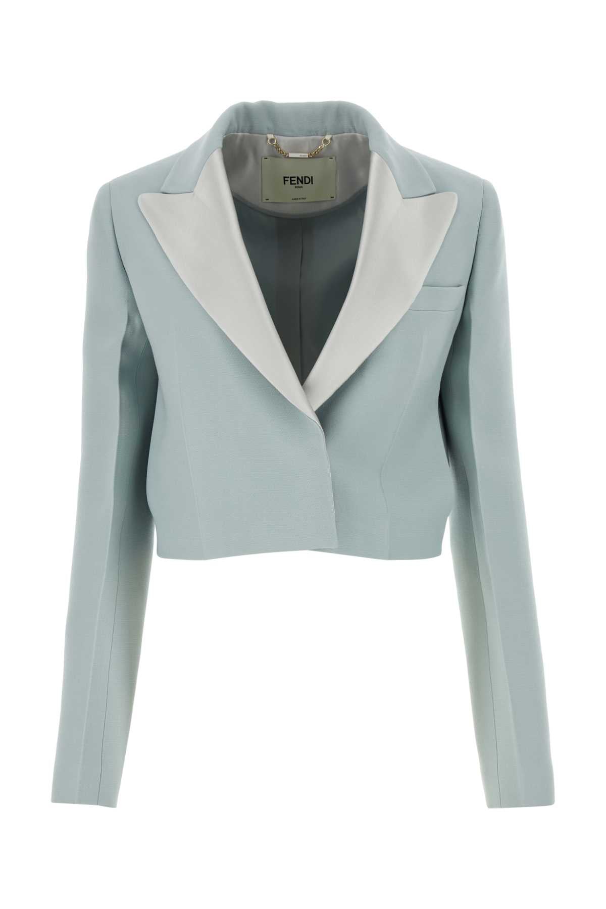 FENDI Elegant Wool Blend Blazer for Women