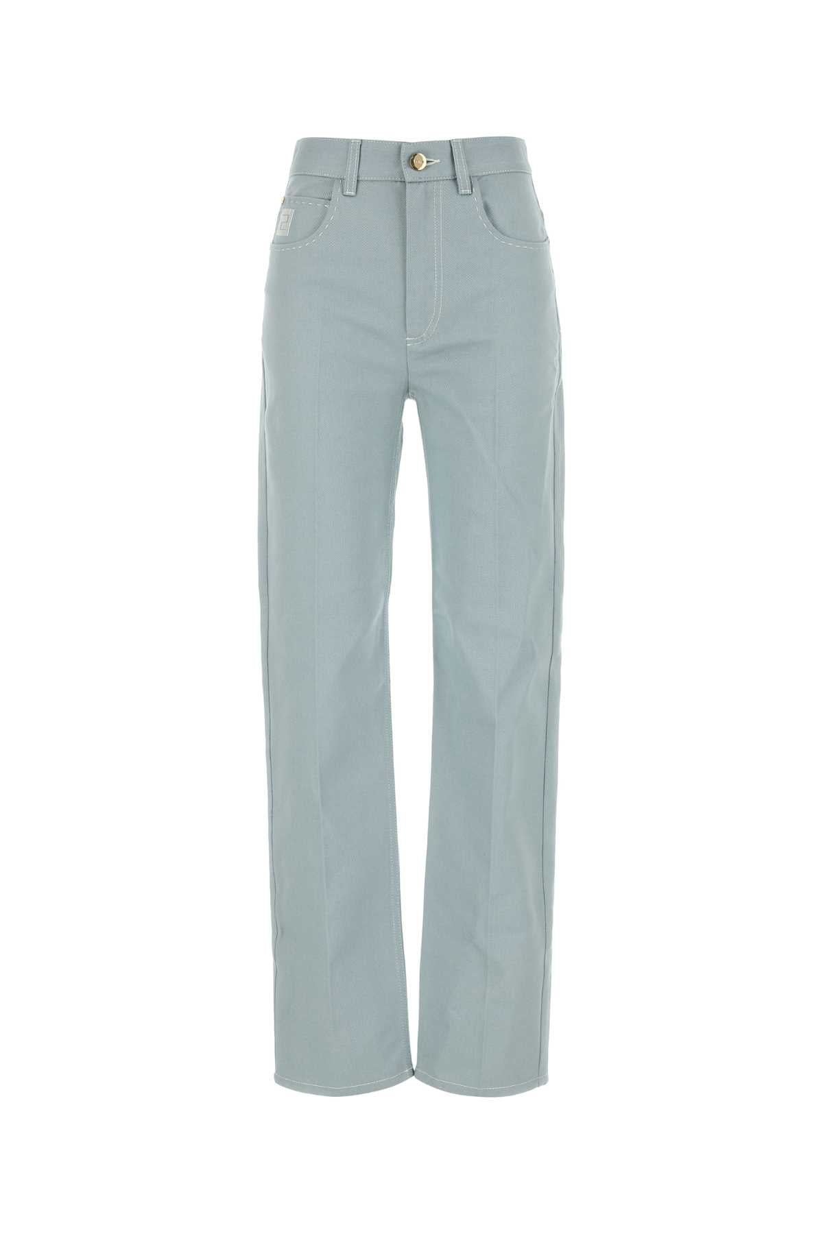 FENDI Powder Blue Denim Jeans for Women