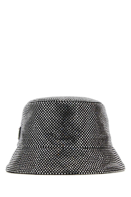 PRADA Embellished Fabric Bucket Hat for Women