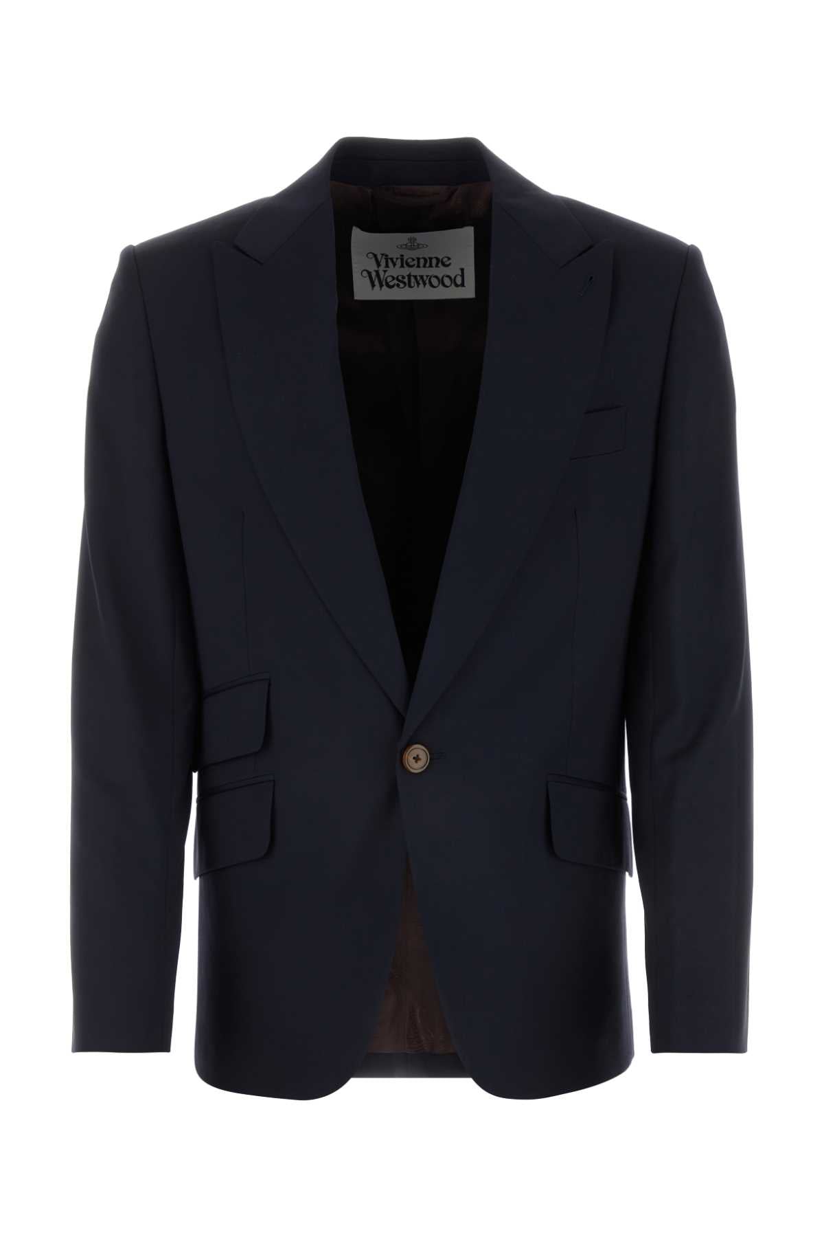 VIVIENNE WESTWOOD Chic Wool Blazer for Men - Tailored Fit