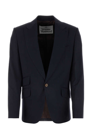 VIVIENNE WESTWOOD Chic Wool Blazer for Men - Tailored Fit