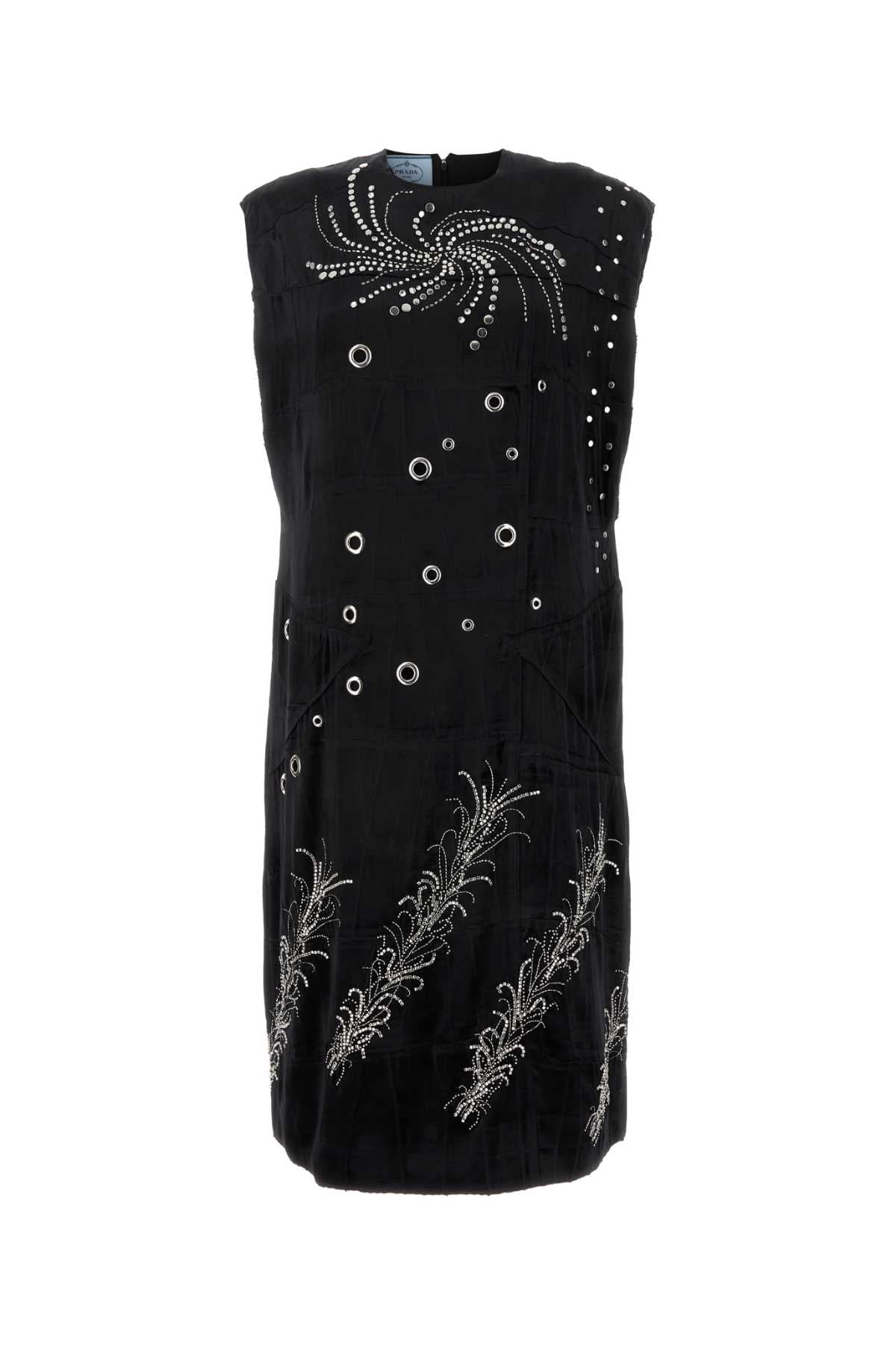 PRADA Elegant Mini Velvet Dress for Women