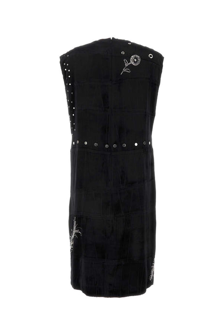 PRADA Elegant Mini Velvet Dress for Women