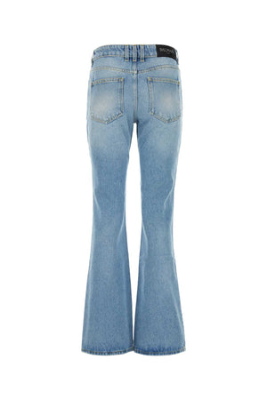 BALMAIN Light Blue Denim Jeans for Women