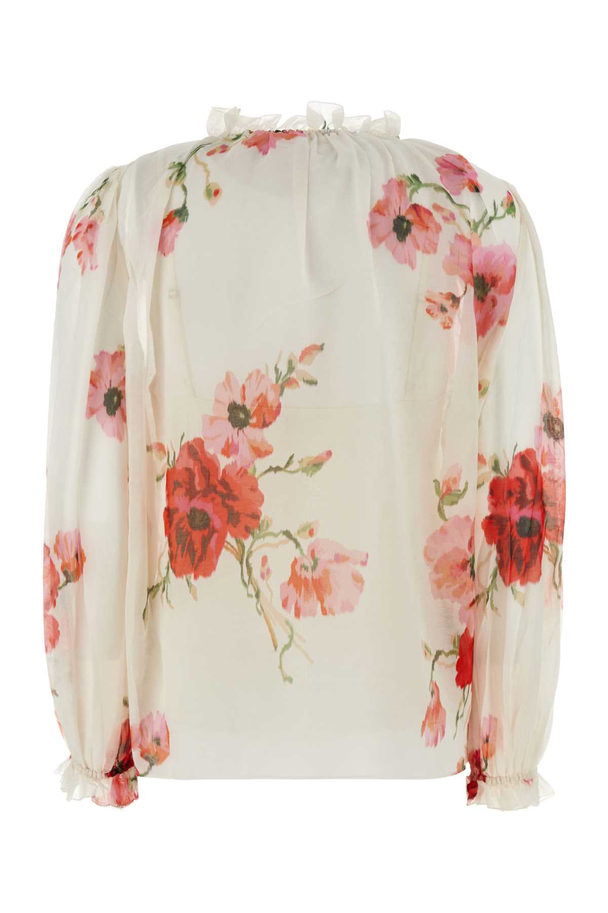 ZIMMERMANN Lightburst Billow Blouse - A Floral Delight for Every Occasion