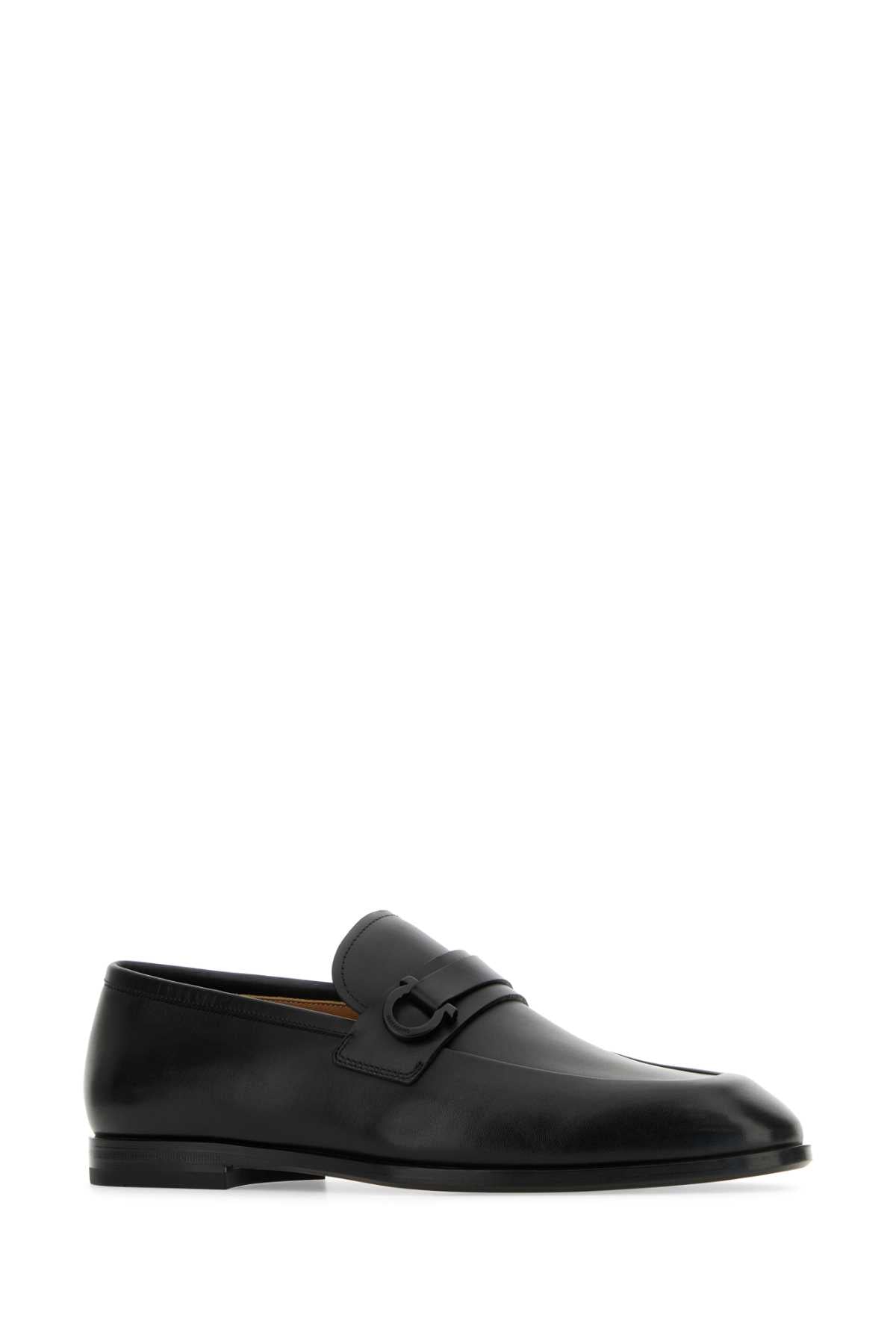 SALVATORE FERRAGAMO Classic Leather Florio Loafers for Men