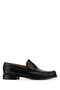 SALVATORE FERRAGAMO Classic Black Leather Loafers for Men