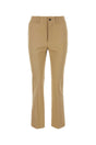 SAINT LAURENT Chic Camel Cotton Pants for Women