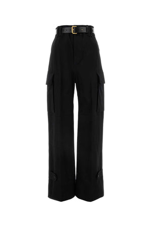 SAINT LAURENT Chic Black Cotton Pants for Women