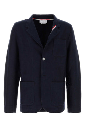 THOM BROWNE Classic Cotton Blazer for Men