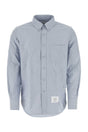 THOM BROWNE Light Blue Classic Oxford Shirt for Men