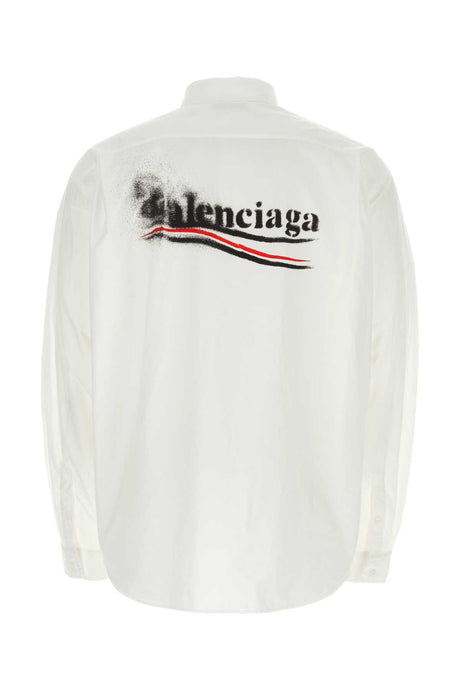 BALENCIAGA Essential Cotton Shirt for Men - 24S Collection