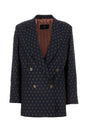 ETRO Mini Embroidered Wool Blend Blazer for Women