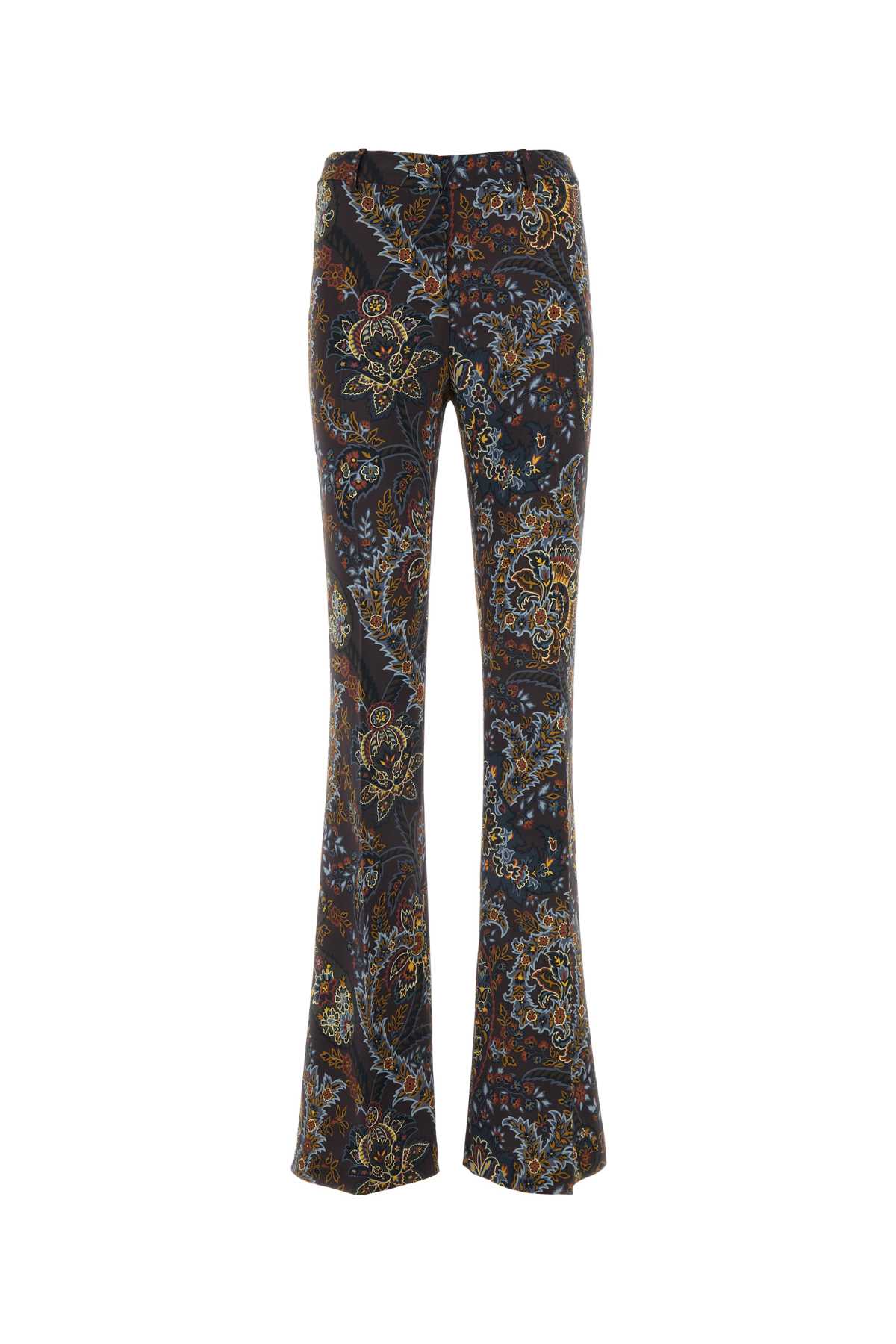 ETRO Printed Stretch Viscose Pants