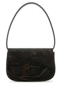 DIESEL Mini Printed Synthetic Leather Shoulder Handbag