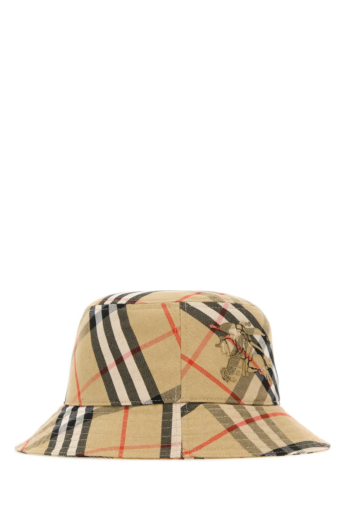 BURBERRY Printed Polyester Blend Bucket Hat for Men