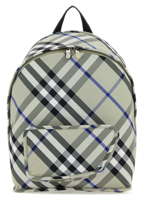 BURBERRY Printed Nylon Shield Backpack - 33 cm x 44 cm x 17 cm