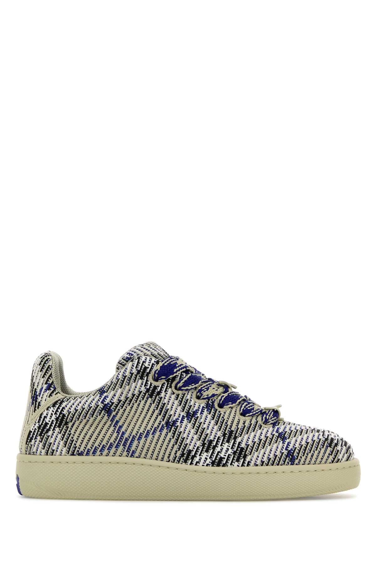 BURBERRY Embroidered Fabric Box Sneakers for Men