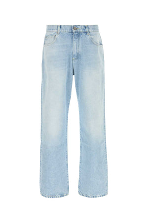 BALMAIN Wide-Leg Denim Jeans for Men