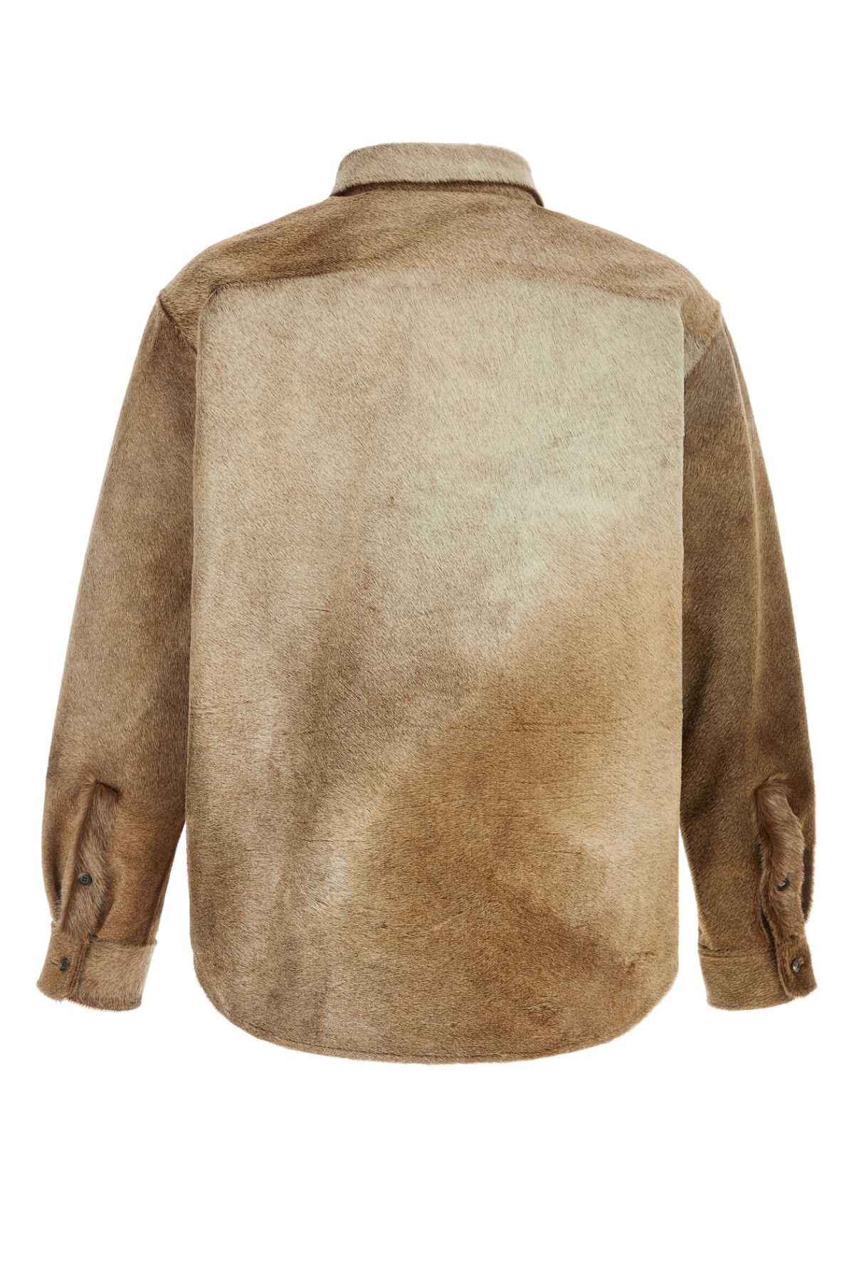 LOEWE Premium Leather Textured Hair Shirt