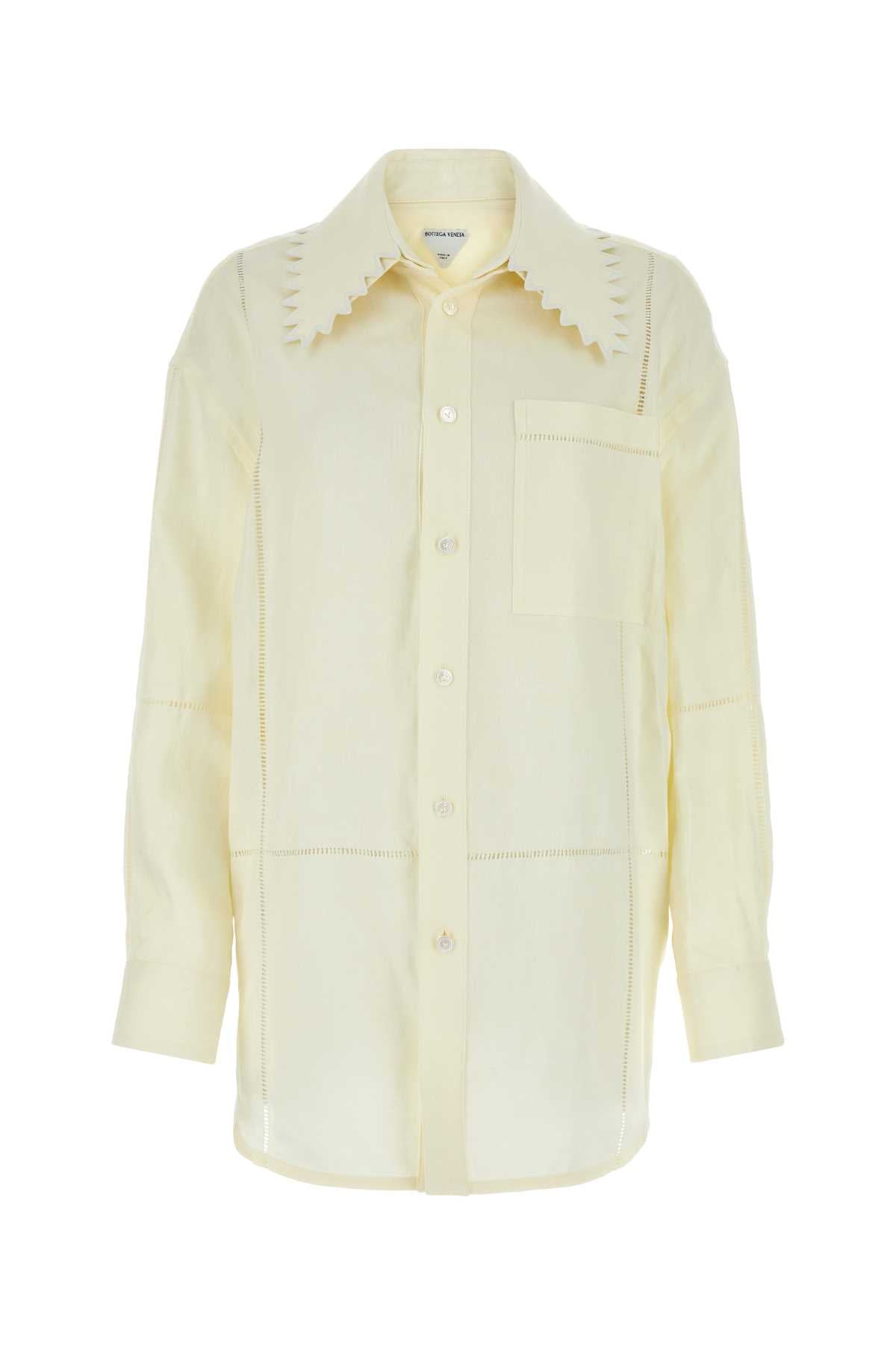 BOTTEGA VENETA Elegant Linen Shirt for Women