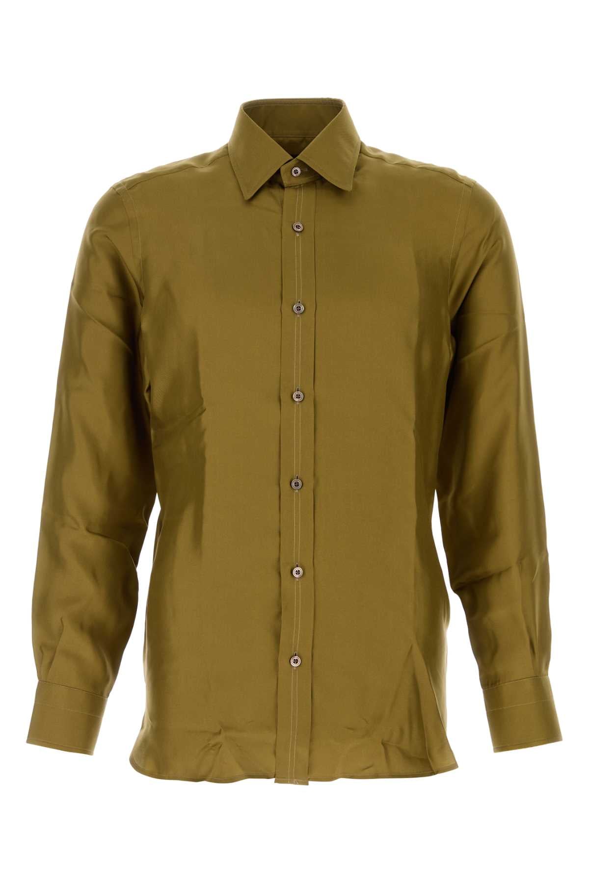 TOM FORD Silk Short-Sleeve Shirt for Men