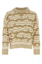 BOTTEGA VENETA Embroidered Cotton Blend Sweater for Men