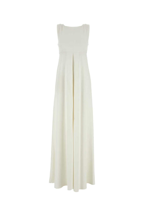 MAX MARA Elegant White Cady Jumpsuit for Women