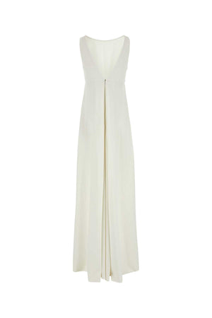 MAX MARA Elegant White Cady Jumpsuit for Women