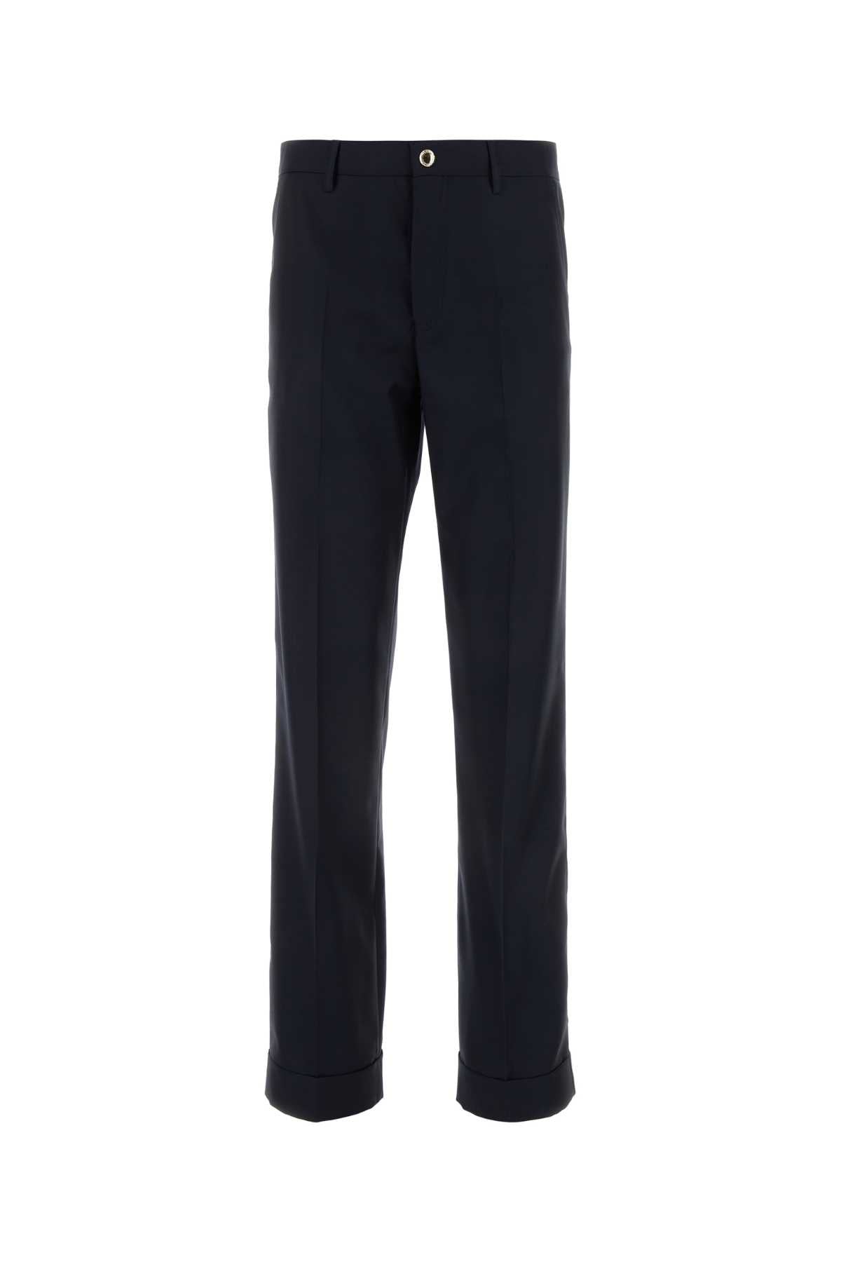 MIU MIU Midnight Blue Classic Batavia Pants