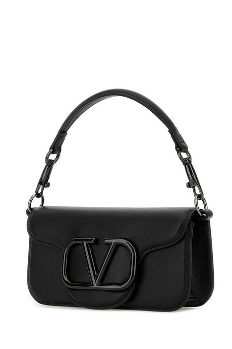 VALENTINO GARAVANI Mini Black Leather Clutch Bag