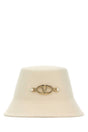 VALENTINO GARAVANI Ivory Felt Bucket Hat for Women