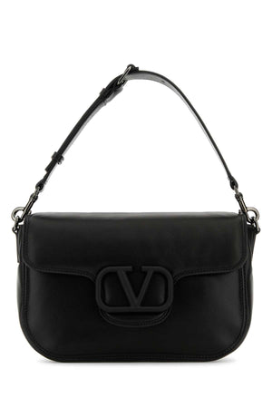 VALENTINO GARAVANI Mini Black Leather Handbag