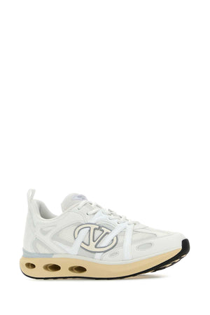 VALENTINO GARAVANI VLogo EasyJog White Leather Sneakers