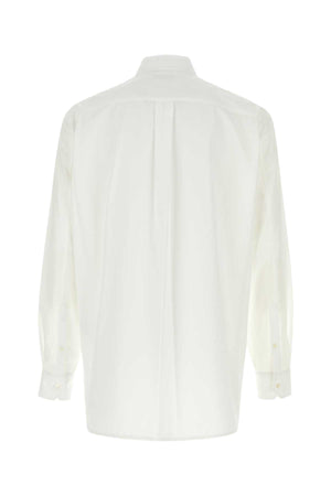 VALENTINO GARAVANI Essential White Poplin Shirt for Men