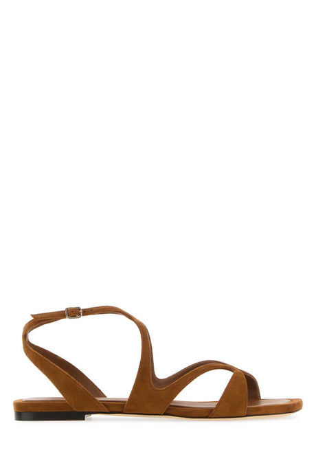 JIMMY CHOO Ayla Mini Suede Sandals