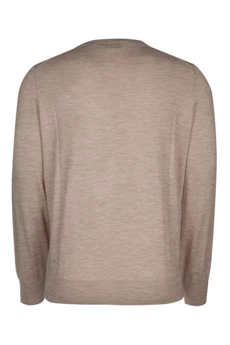 BRUNELLO CUCINELLI Stylish Medium-Length Knit Sweater for Men