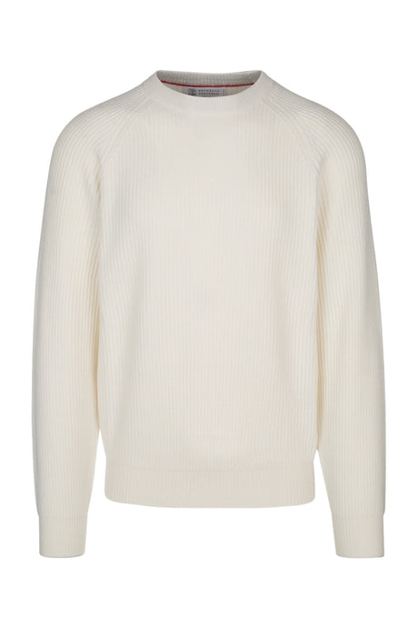 BRUNELLO CUCINELLI Luxurious Cashmere Sweater for Men