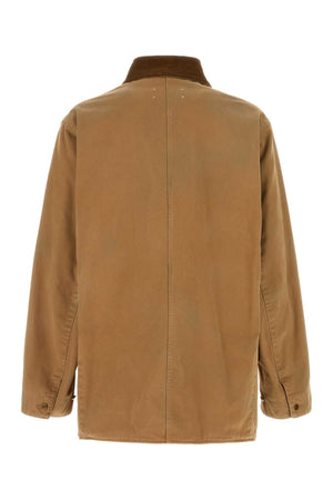 MAISON MARGIELA Classic Camel Canvas Jacket