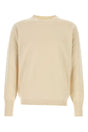 MAISON MARGIELA Sophisticated Sand Cashmere Blend Sweater for Men