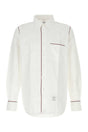 THOM BROWNE Classic White Oxford Shirt for Men