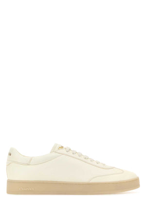 CHURCH'S Ivory Leather Largs 2 Sneakers - Size 10